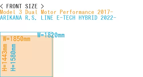 #Model 3 Dual Motor Performance 2017- + ARIKANA R.S. LINE E-TECH HYBRID 2022-